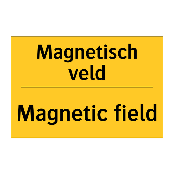 Magnetisch veld - Magnetic field