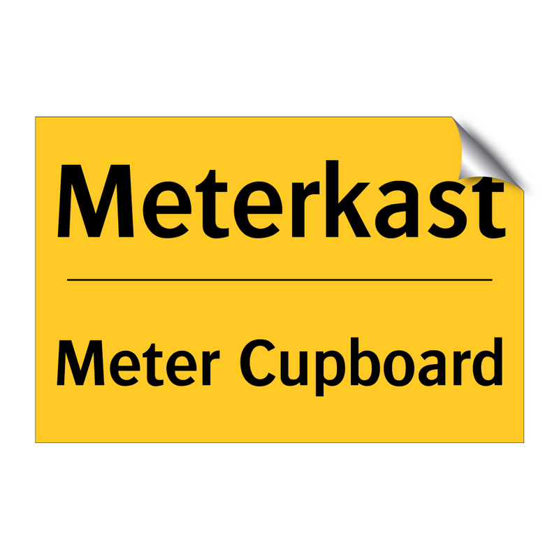 Meterkast - Meter Cupboard