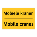 Mobiele kranen - Mobile cranes