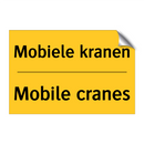 Mobiele kranen - Mobile cranes