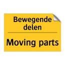 Bewegende delen - Moving parts
