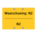 Waarschuwing: N2 - N2