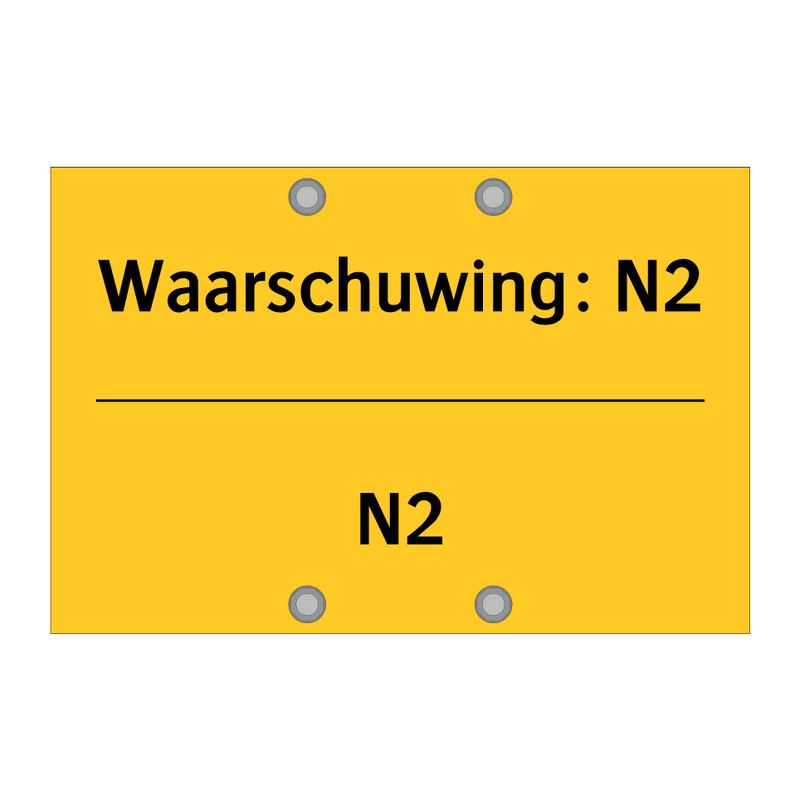 Waarschuwing: N2 - N2