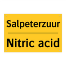 Salpeterzuur - Nitric acid