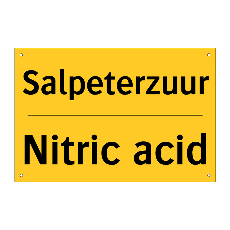 Salpeterzuur - Nitric acid