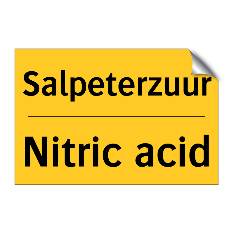 Salpeterzuur - Nitric acid