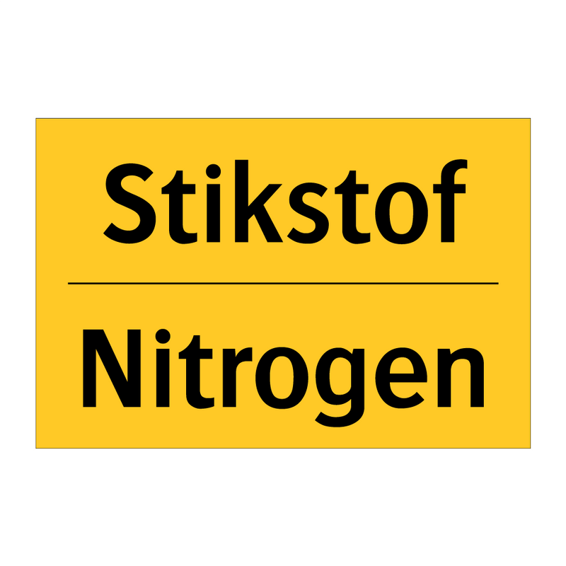 Stikstof - Nitrogen
