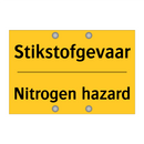 Stikstofgevaar - Nitrogen hazard