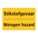 Stikstofgevaar - Nitrogen hazard