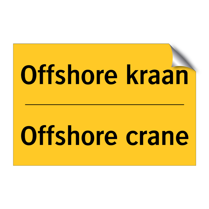 Offshore kraan - Offshore crane