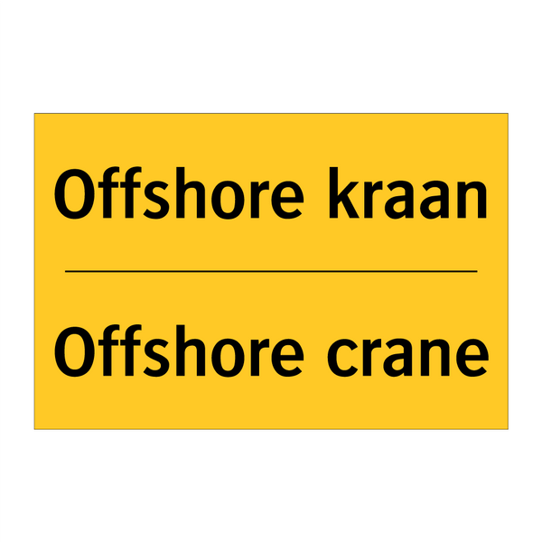 Offshore kraan - Offshore crane