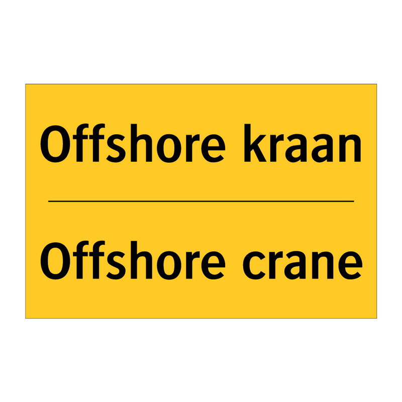 Offshore kraan - Offshore crane