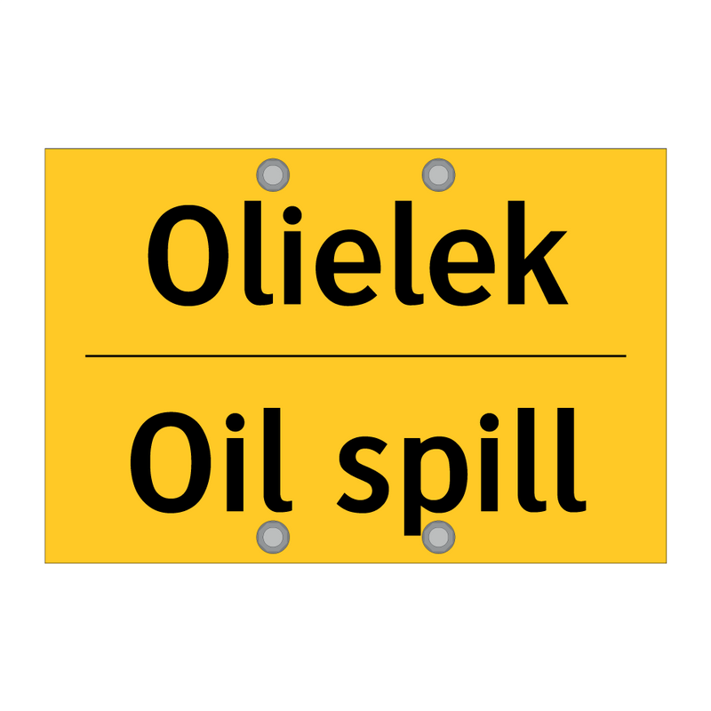 Olielek - Oil spill