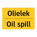 Olielek - Oil spill