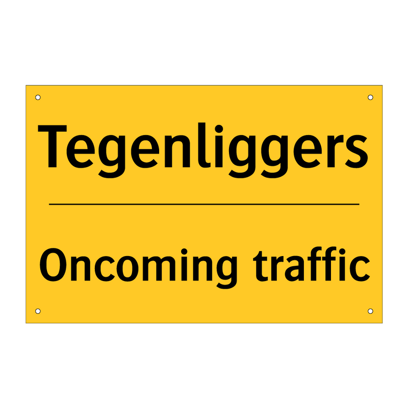 Tegenliggers - Oncoming traffic