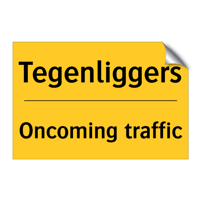 Tegenliggers - Oncoming traffic