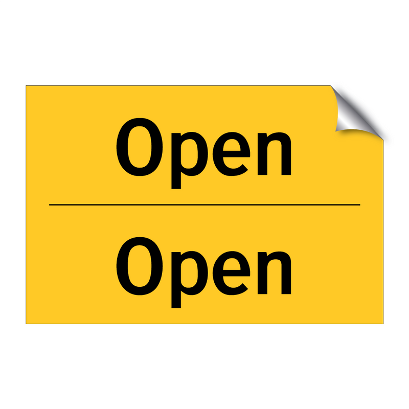 Open