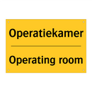 Operatiekamer - Operating room