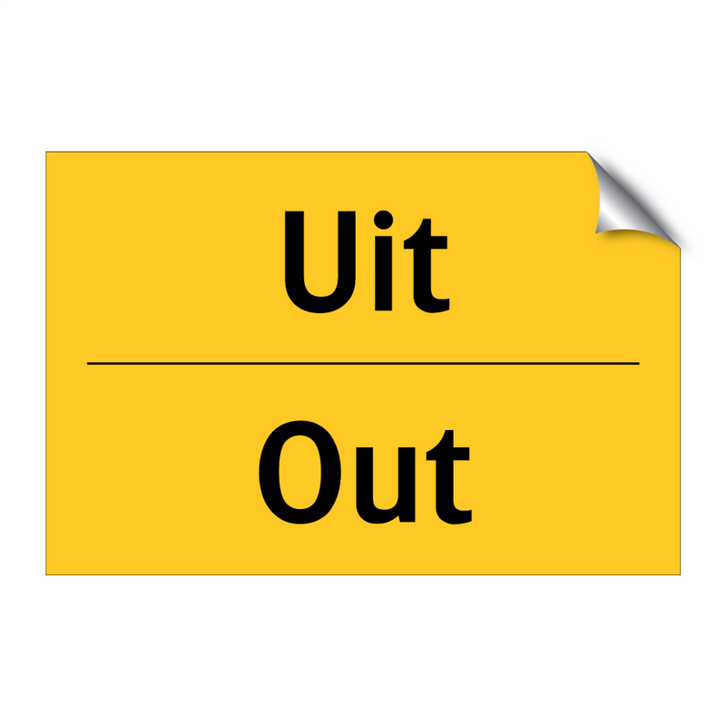 Uit - Out