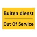 Buiten dienst - Out Of Service