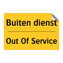 Buiten dienst - Out Of Service