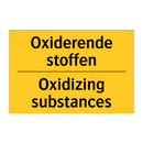 Oxiderende stoffen - Oxidizing substances
