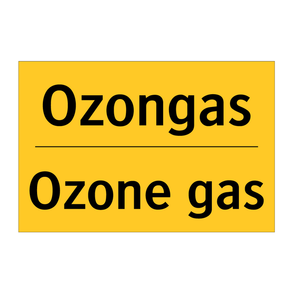 Ozongas - Ozone gas