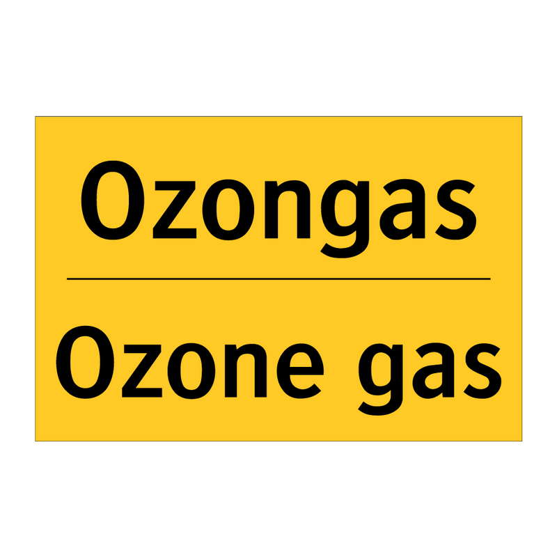 Ozongas - Ozone gas