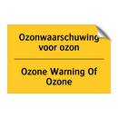 Ozonwaarschuwing voor ozon - Ozone Warning Of Ozone