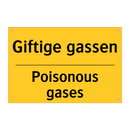 Giftige gassen - Poisonous gases