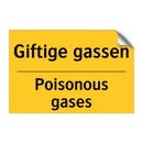 Giftige gassen - Poisonous gases