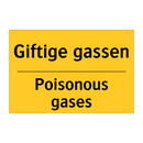 Giftige gassen - Poisonous gases