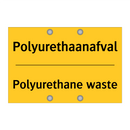 Polyurethaanafval - Polyurethane waste