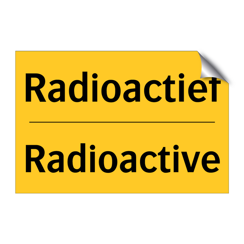 Radioactief - Radioactive