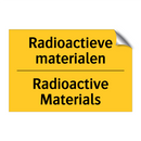 Radioactieve materialen - Radioactive Materials