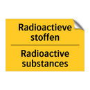 Radioactieve stoffen - Radioactive substances