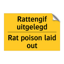 Rattengif uitgelegd - Rat poison laid out