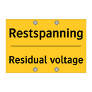 Restspanning - Residual voltage