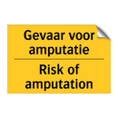 Gevaar voor amputatie - Risk of amputation