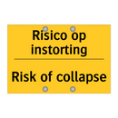 Risico op instorting - Risk of collapse
