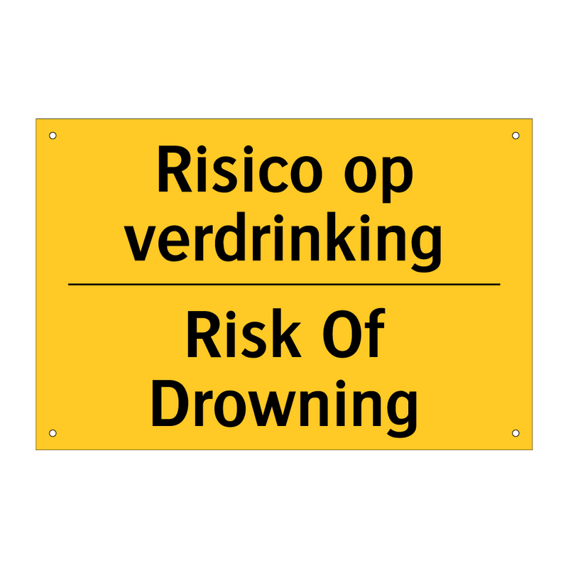 Risico op verdrinking - Risk Of Drowning