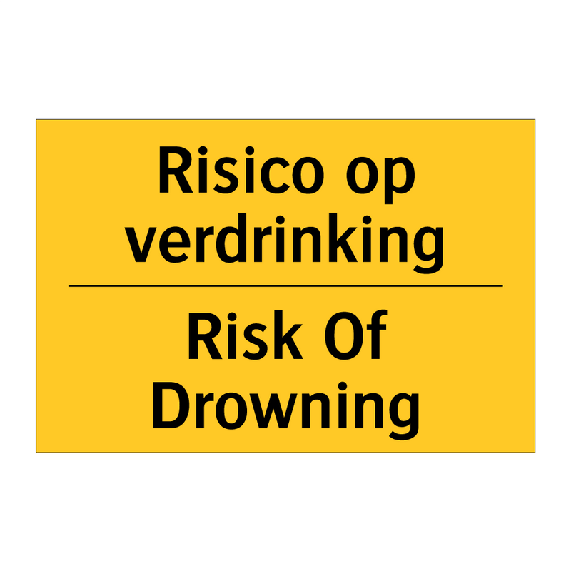 Risico op verdrinking - Risk Of Drowning