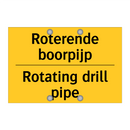 Roterende boorpijp - Rotating drill pipe