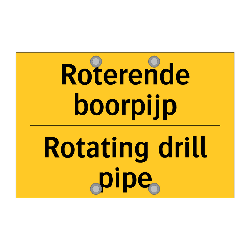 Roterende boorpijp - Rotating drill pipe