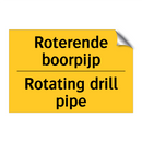Roterende boorpijp - Rotating drill pipe