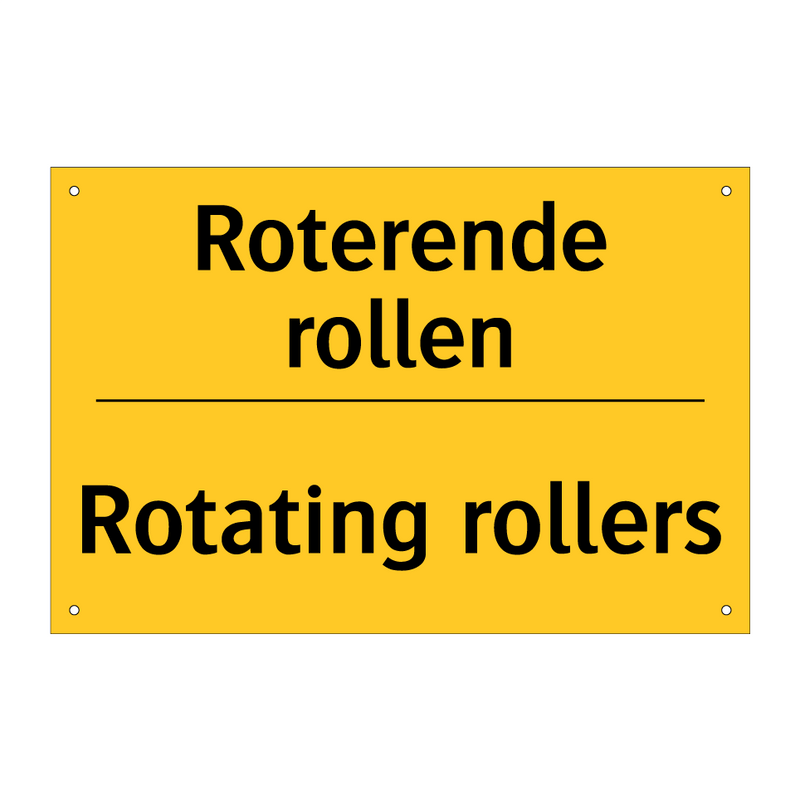 Roterende rollen - Rotating rollers