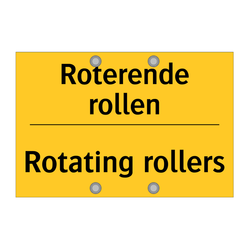 Roterende rollen - Rotating rollers
