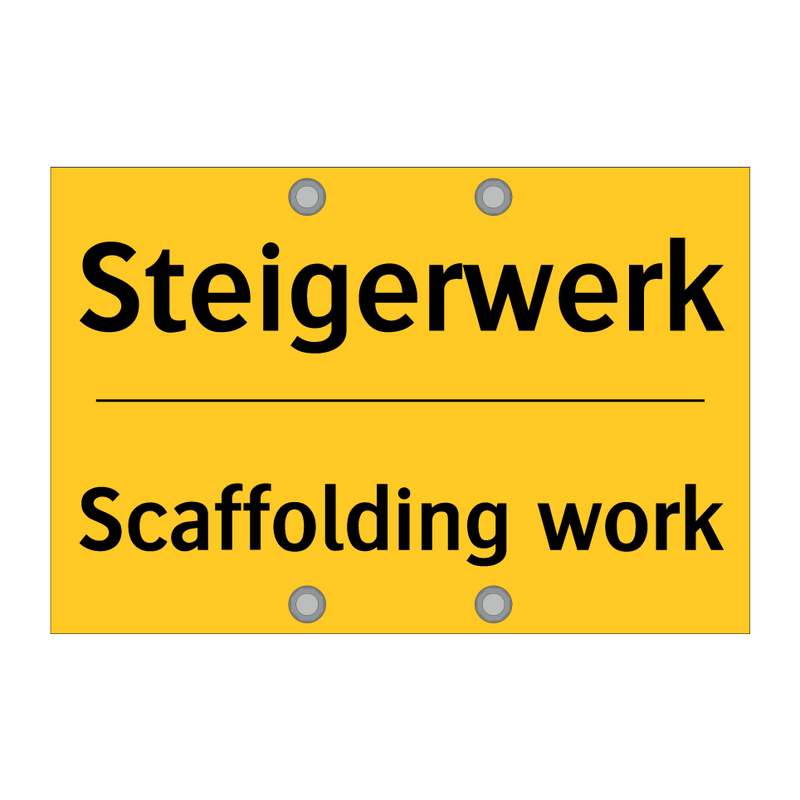 Steigerwerk - Scaffolding work