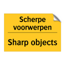 Scherpe voorwerpen - Sharp objects