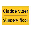 Gladde vloer - Slippery floor